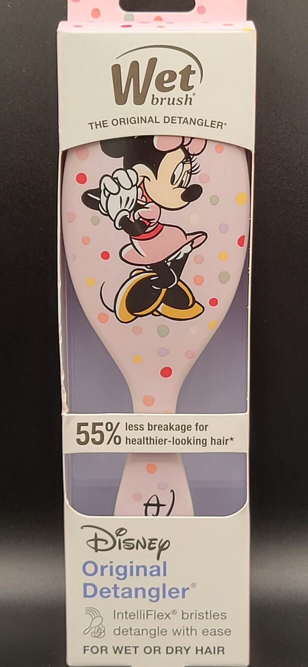Disney Minnie Wet Brush Detangling Hairbrush - Large - NIB